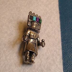 Kachina Hemis Spirit of Sun-Ripened Corn Silver 925 Pendant Native American